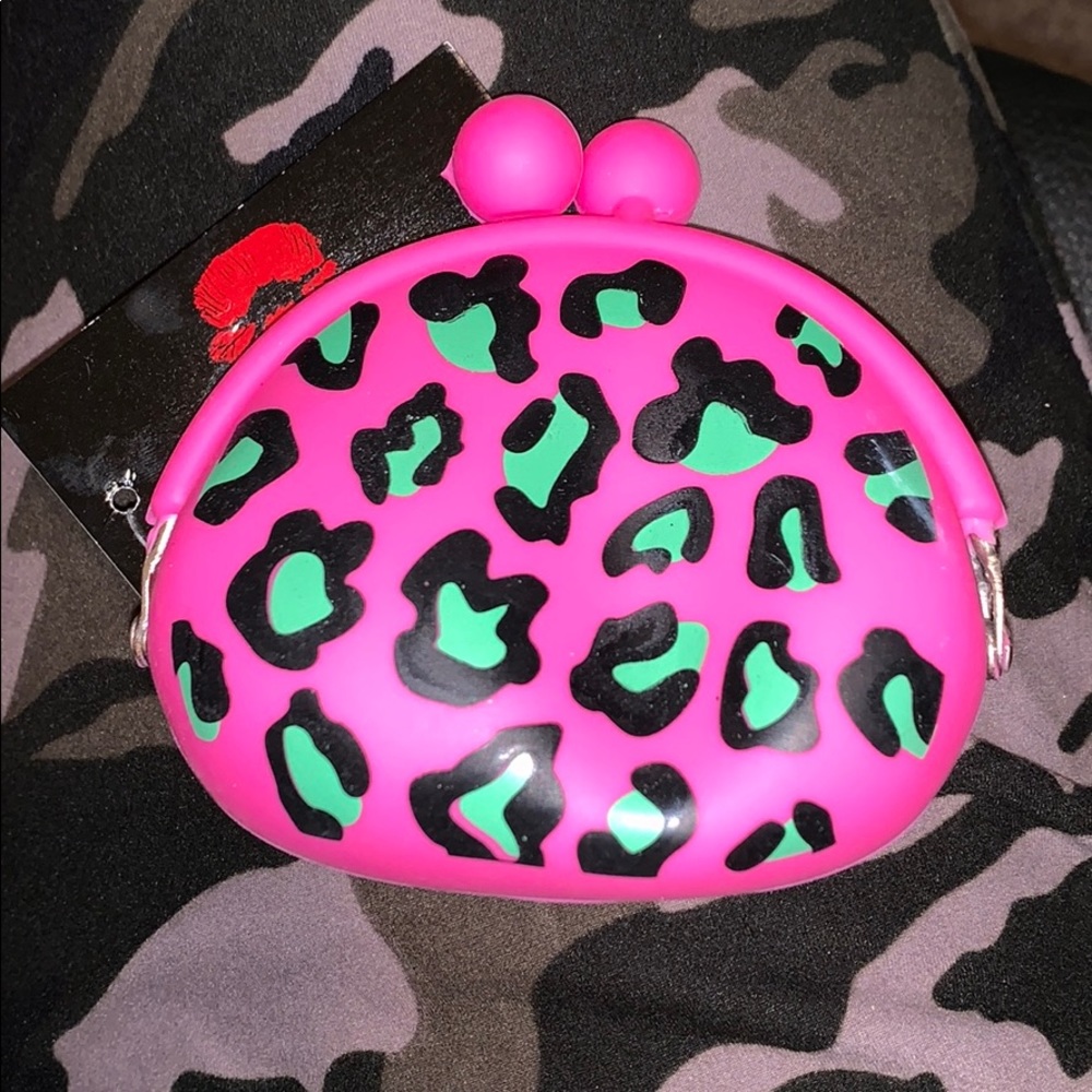 Hot Kiss Leopard Coin Purse